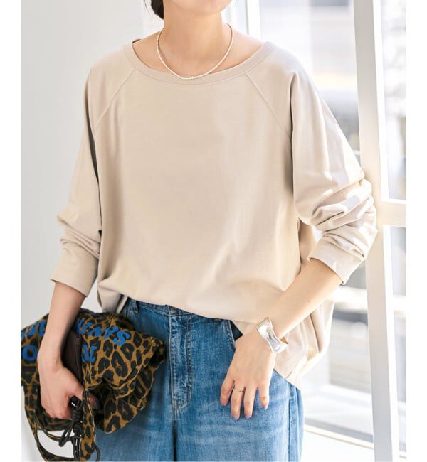 Spick and Span「《WEB限定カラー有り / 追加》ボートネックバックタックプルオーバー」|Tシャツ・カットソー|