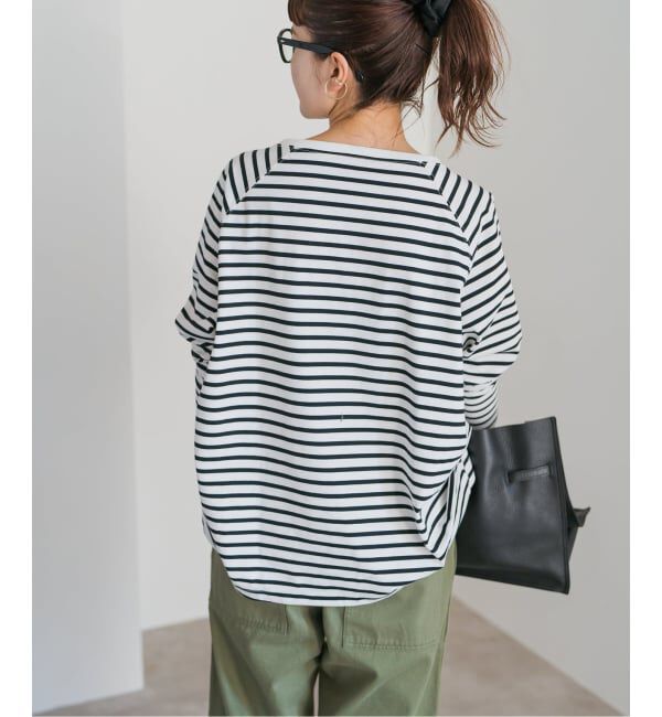 Spick and Span「《WEB限定カラー有り / 追加》ボートネックバックタックプルオーバー」|Tシャツ・カットソー|