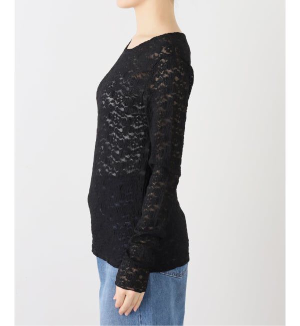 Spick and Span「《追加》シュリンクレースプルオーバー」|Tシャツ・カットソー|