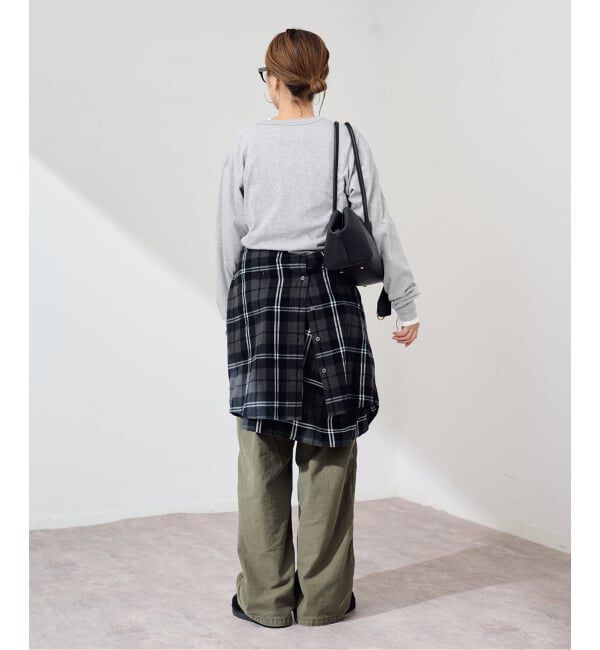 FRAMeWORK「≪新色 /追加≫Healthknit/ヘルスニット ヘンリーロングスリーブ」|Tシャツ・カットソー|