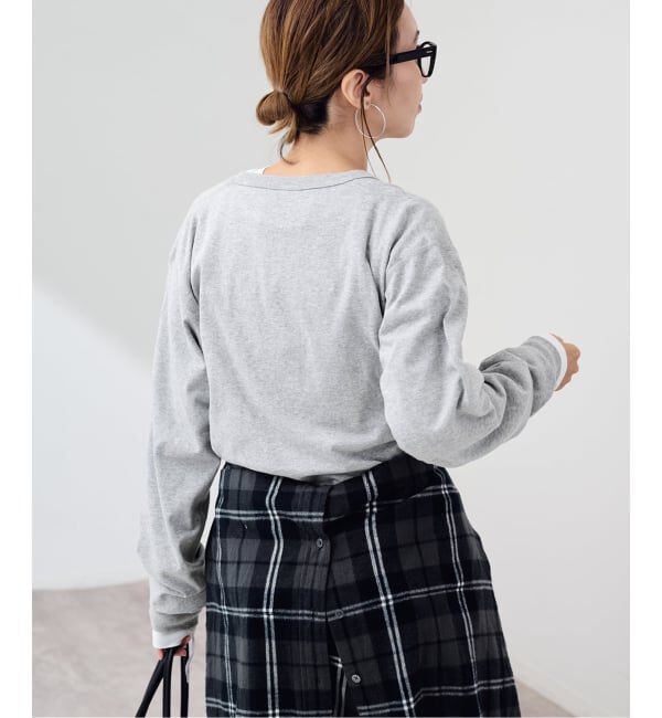 FRAMeWORK「≪新色 /追加≫Healthknit/ヘルスニット ヘンリーロングスリーブ」|Tシャツ・カットソー|