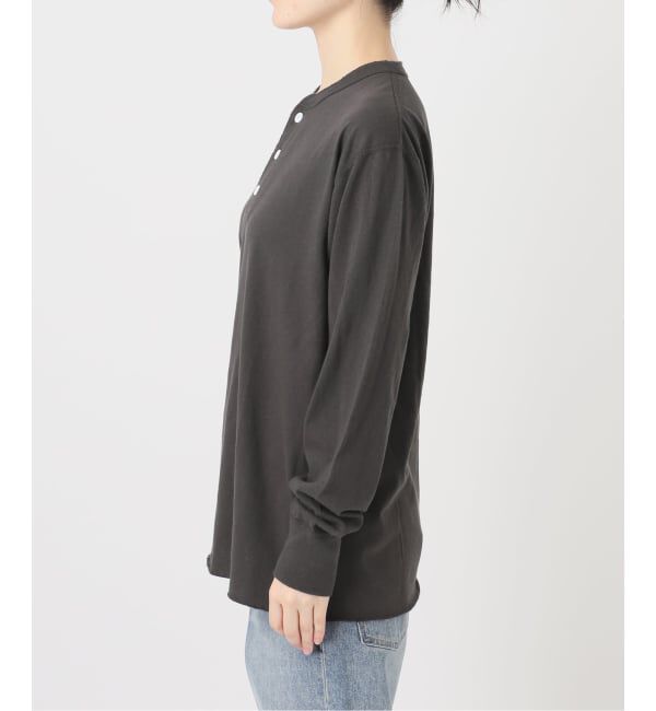FRAMeWORK「≪新色 /追加≫Healthknit/ヘルスニット ヘンリーロングスリーブ」|Tシャツ・カットソー|