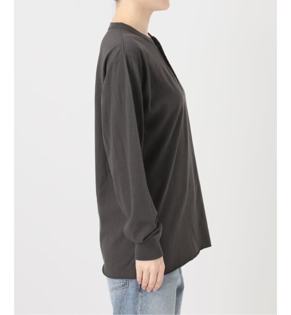 FRAMeWORK「≪新色 /追加≫Healthknit/ヘルスニット ヘンリーロングスリーブ」|Tシャツ・カットソー|