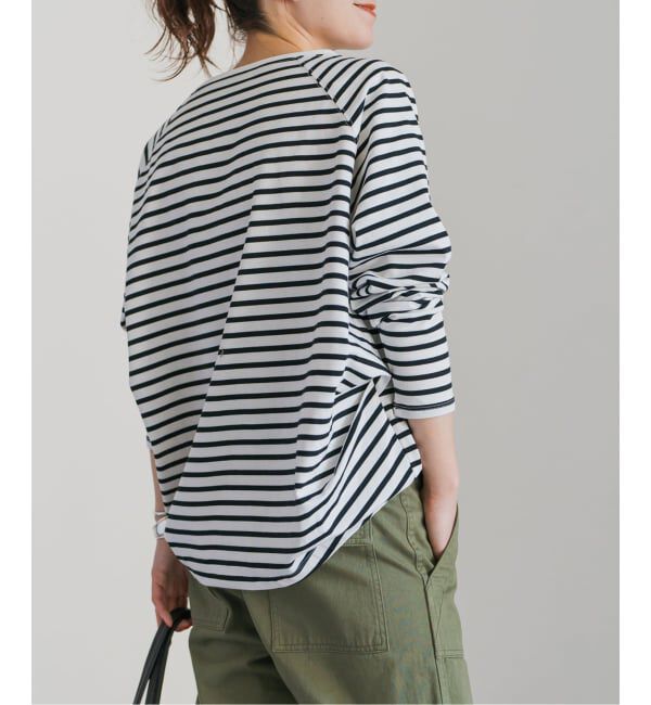 Spick and Span「《追加2予約》ボートネックバックタックプルオーバー」|Tシャツ・カットソー|