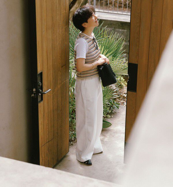 UNITED ARROWS green label relaxing「＜スタイリスト兵藤千尋さんコラボ＞ベイカー ライト デニム」|デニム|