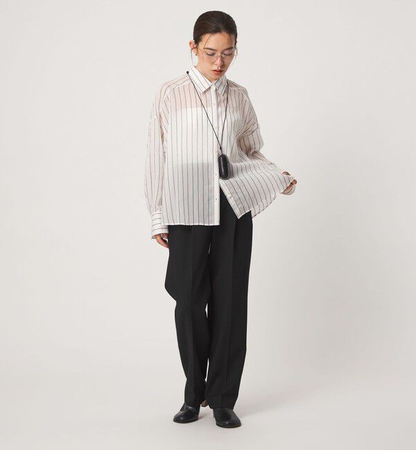 UNITED ARROWS green label relaxing「【結論シリーズ】ミルフィーユタックシャツ」|シャツ・ブラウス|