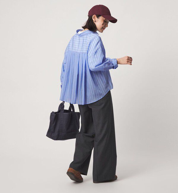 UNITED ARROWS green label relaxing「【結論シリーズ】ミルフィーユタックシャツ」|シャツ・ブラウス|