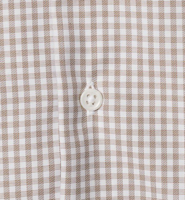 UNITED ARROWS green label relaxing「コットン チェック ワイドカラー ドレスシャツ -イージーアイロン-」|シャツ・ブラウス|