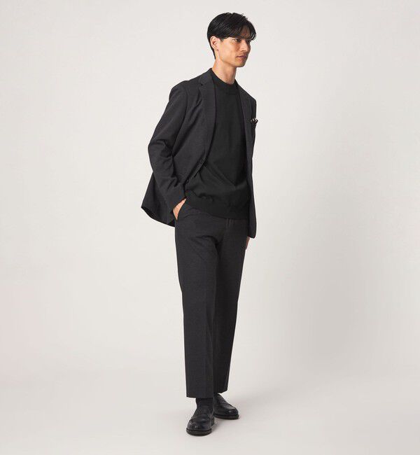 UNITED ARROWS green label relaxing「A+ ポリエステル モックネック ニット」|ニット・セーター|