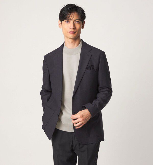 UNITED ARROWS green label relaxing「A+ ポリエステル モックネック ニット」|ニット・セーター|