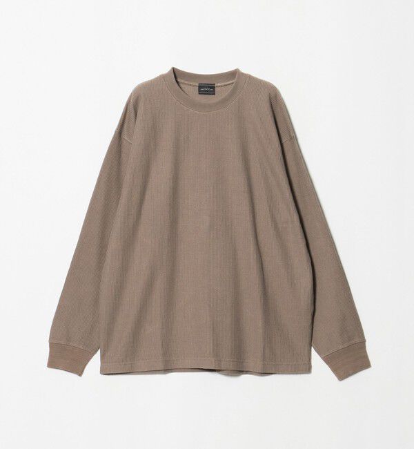 UNITED ARROWS green label relaxing「ワッフル クルーネック 長袖 Tシャツ カットソー」|Tシャツ・カットソー|