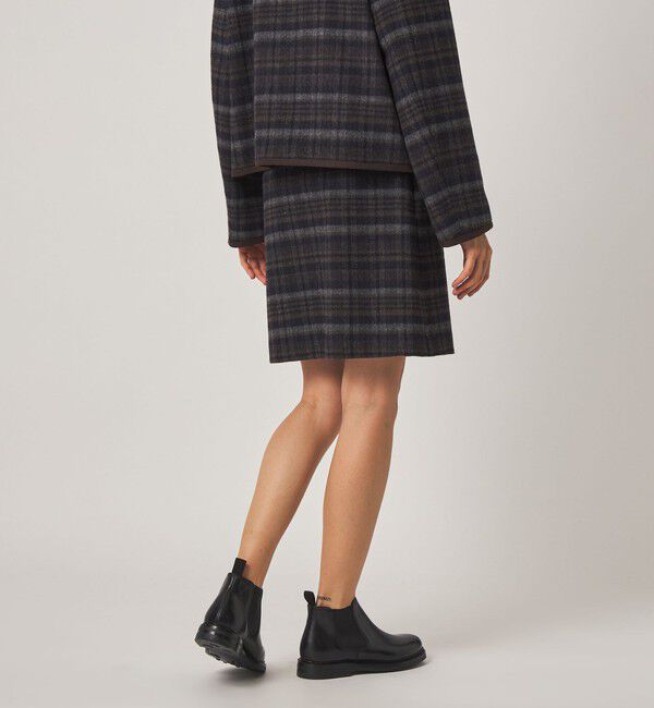 STEVEN ALAN「＜Steven Alan＞チェック ミニ スカート」|スカート|
