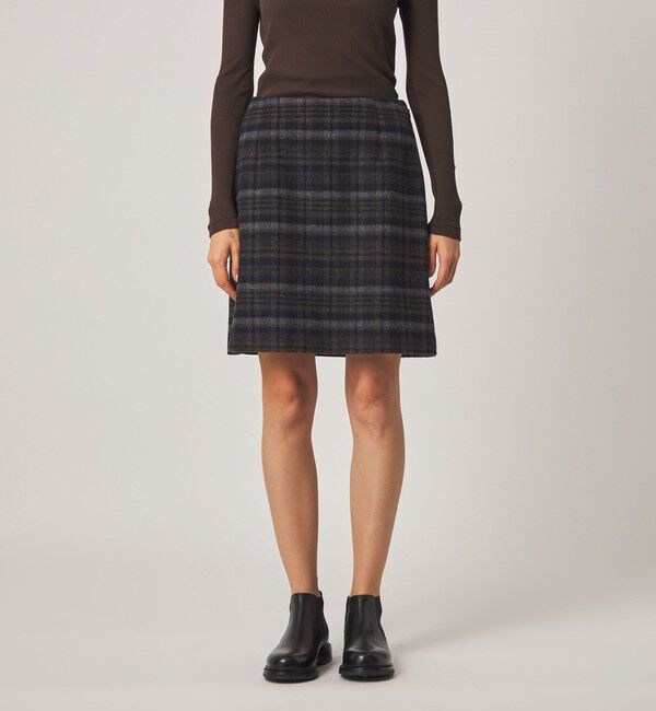 STEVEN ALAN「＜Steven Alan＞チェック ミニ スカート」|スカート|