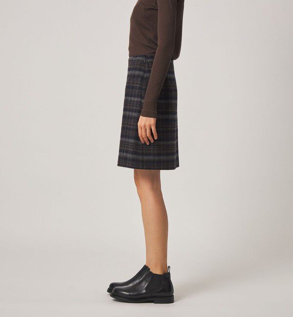 STEVEN ALAN「＜Steven Alan＞チェック ミニ スカート」|スカート|