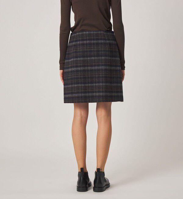 STEVEN ALAN「＜Steven Alan＞チェック ミニ スカート」|スカート|