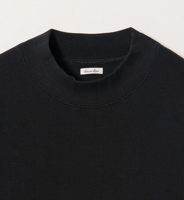 STEVEN ALAN「＜Steven Alan＞ ダブルフェイス モックネック カットソー」|Tシャツ・カットソー|