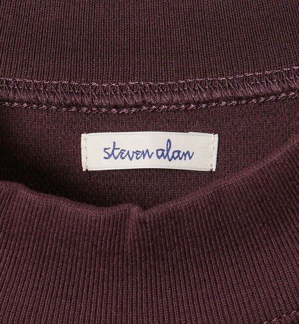 STEVEN ALAN「＜Steven Alan＞ ダブルフェイス モックネック カットソー」|Tシャツ・カットソー|