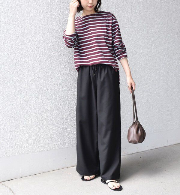 SHIPS Colors 「《一部追加予約》〈洗濯機可能〉コットン レイヤード TEE 3（ロンT）◆」|Tシャツ・カットソー|