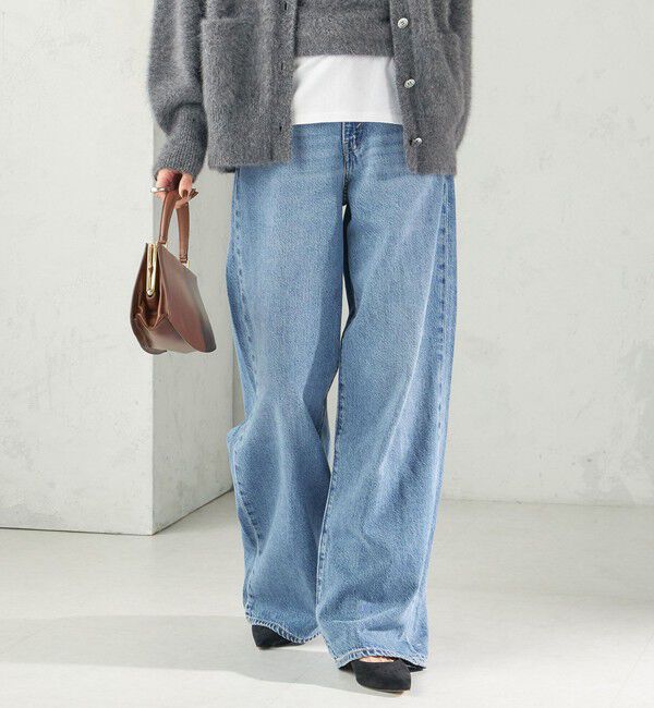SHIPS for women「Levi&rsquo;s: CINCH WIDE LEG」|デニム|
