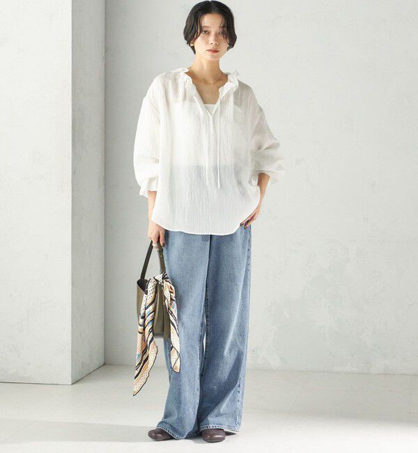 SHIPS for women「Levi&rsquo;s: CINCH WIDE LEG」|デニム|