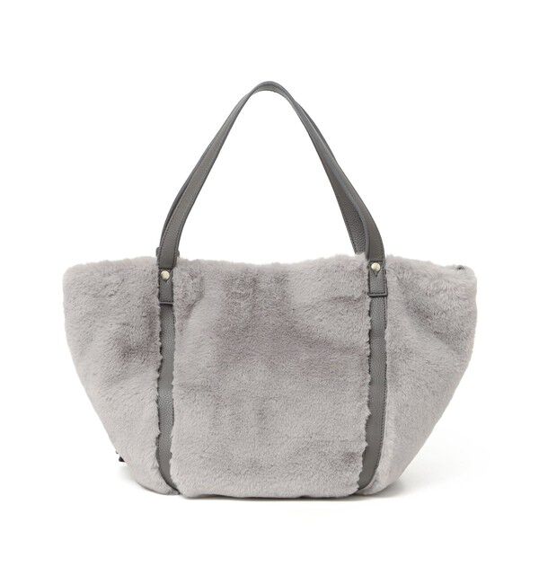 SHIPS any「【SHIPS any別注】Folna: 2WAY フェイクファー バッグ 26AW」|トートバッグ|