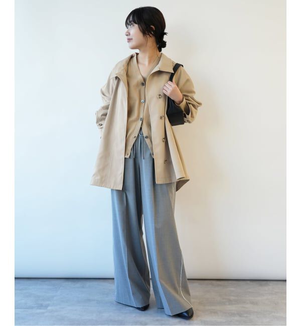 SLOBE IENA「《追加》撥水テントラインコート」|その他|