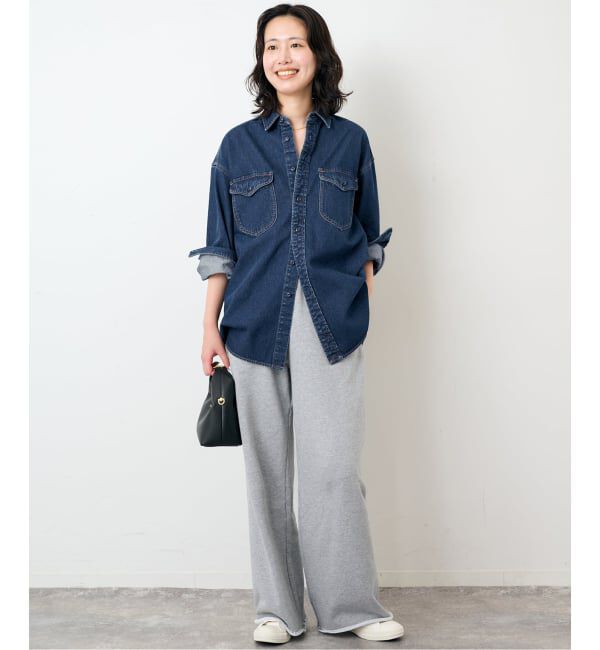 SLOBE IENA「《WEB限定/追加》LE DENIM BDUデニムシャツ」|シャツ・ブラウス|