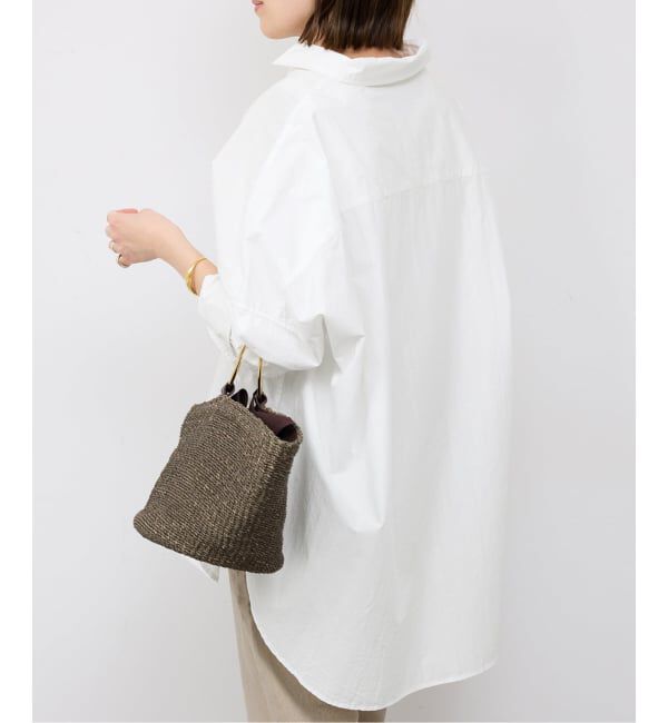 SLOBE IENA「《WEB限定/追加2》オーバーサイズシャツ」|シャツ・ブラウス|