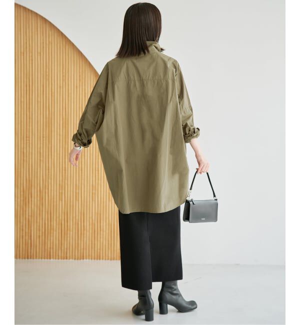 SLOBE IENA「《WEB限定/追加2》オーバーサイズシャツ」|シャツ・ブラウス|