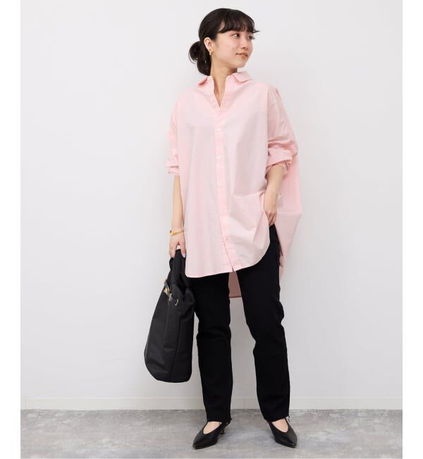 SLOBE IENA「《WEB限定/追加2》オーバーサイズシャツ」|シャツ・ブラウス|