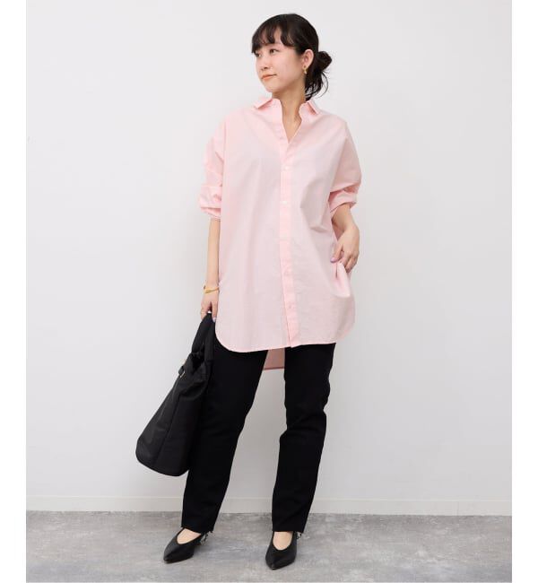 SLOBE IENA「《WEB限定/追加2》オーバーサイズシャツ」|シャツ・ブラウス|