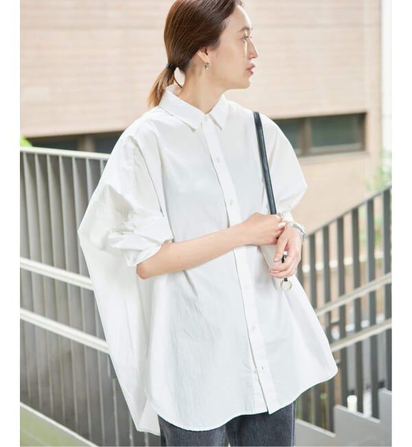 SLOBE IENA「《WEB限定/追加2》オーバーサイズシャツ」|シャツ・ブラウス|