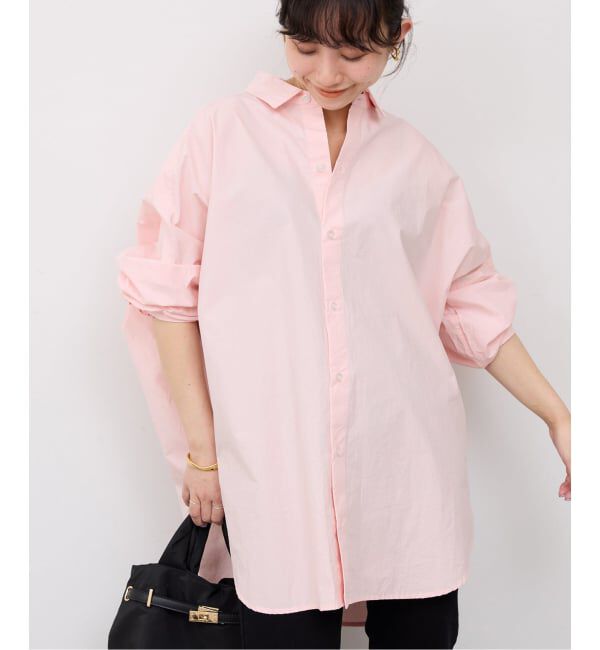 SLOBE IENA「《WEB限定/追加2》オーバーサイズシャツ」|シャツ・ブラウス|
