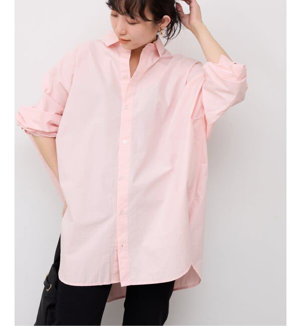 SLOBE IENA「《WEB限定/追加2》オーバーサイズシャツ」|シャツ・ブラウス|
