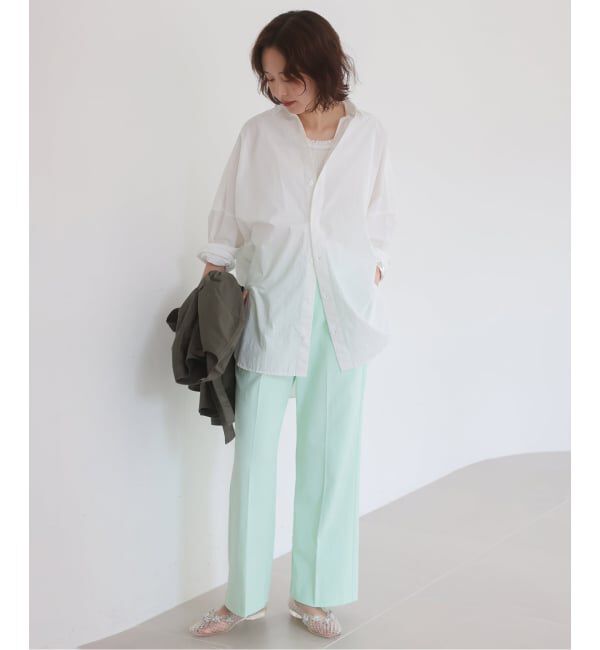 SLOBE IENA「《WEB限定/追加2》オーバーサイズシャツ」|シャツ・ブラウス|