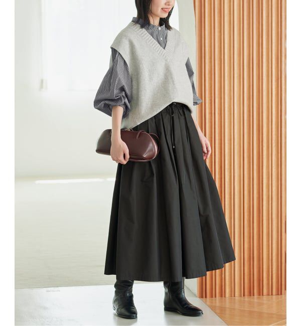 SLOBE IENA「《WEB限定/追加2予約》ピンタックバルーンスリーブブラウス」|シャツ・ブラウス|