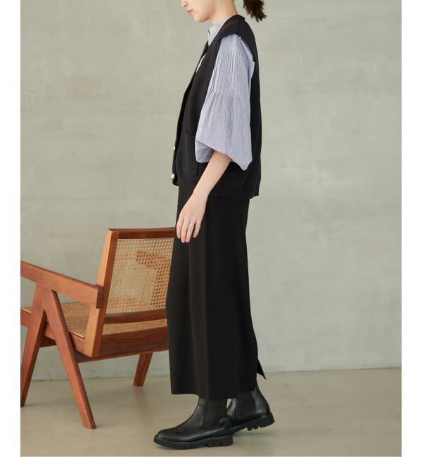 SLOBE IENA「《WEB限定/追加2予約》ピンタックバルーンスリーブブラウス」|シャツ・ブラウス|