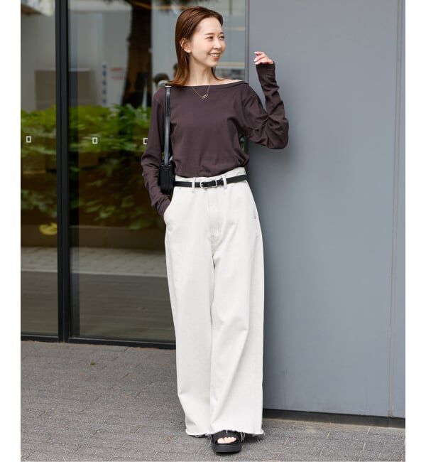 JOURNAL STANDARD「《追加》シアーフライス2WAYロングスリーブ」|Tシャツ・カットソー|