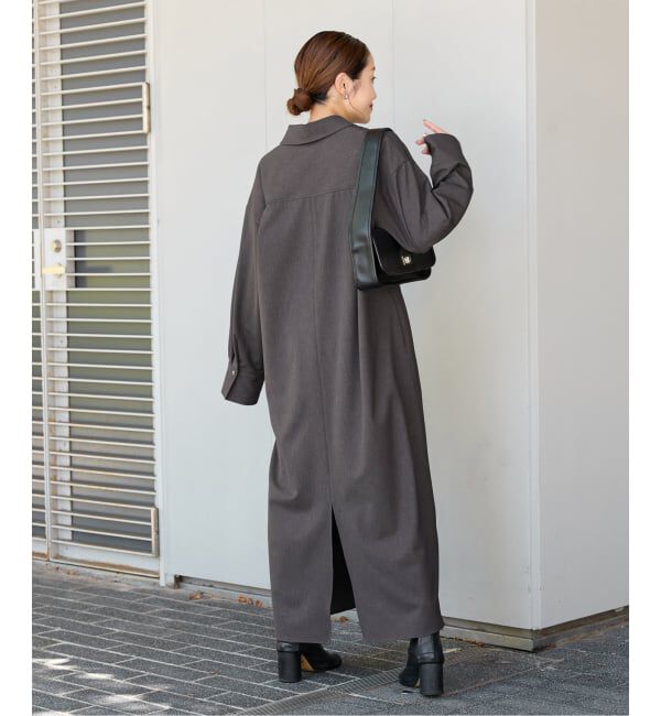 JOURNAL STANDARD「《追加》ウーリッシュツイルハーフジップワンピース」|ワンピース|
