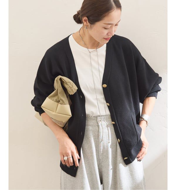 JOURNAL STANDARD「《WEB限定》ウォッシャブルTEXBRID Vネックカーディガン」|カーディガン|