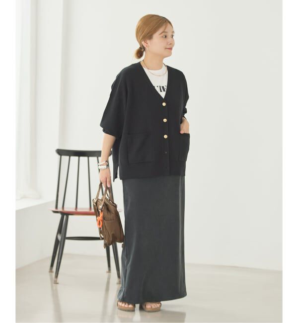 JOURNAL STANDARD「《WEB限定》ウォッシャブルTEXBRID Vネックカーディガン」|カーディガン|