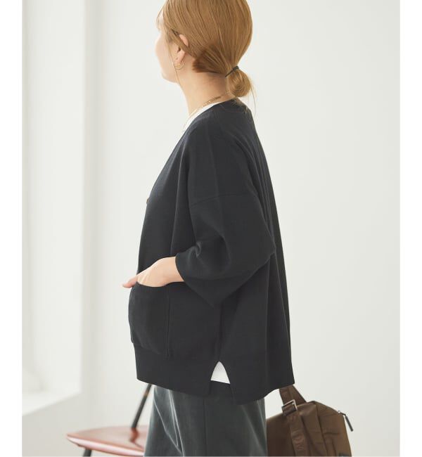 JOURNAL STANDARD「《WEB限定》ウォッシャブルTEXBRID Vネックカーディガン」|カーディガン|