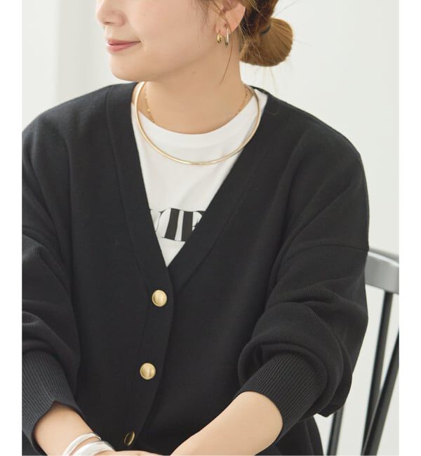JOURNAL STANDARD「《WEB限定》ウォッシャブルTEXBRID Vネックカーディガン」|カーディガン|