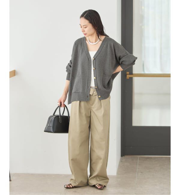 JOURNAL STANDARD「《WEB限定》ウォッシャブルTEXBRID Vネックカーディガン」|カーディガン|