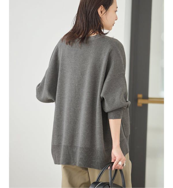 JOURNAL STANDARD「《WEB限定》ウォッシャブルTEXBRID Vネックカーディガン」|カーディガン|