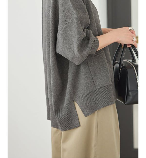 JOURNAL STANDARD「《WEB限定》ウォッシャブルTEXBRID Vネックカーディガン」|カーディガン|