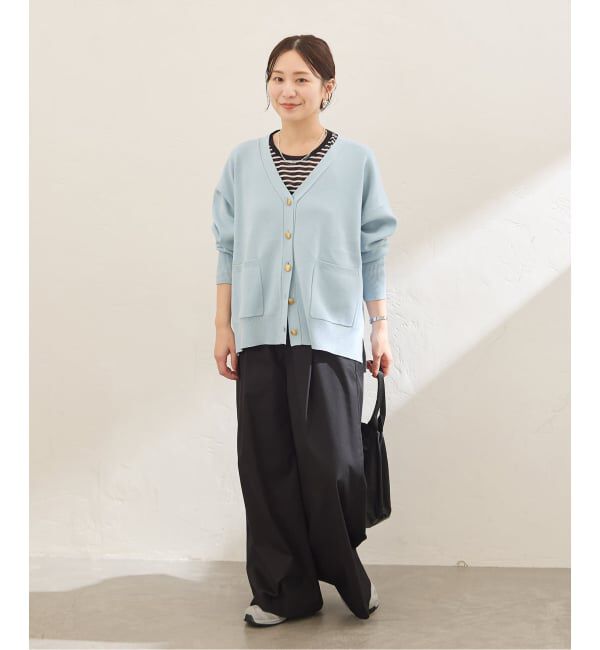 JOURNAL STANDARD「《WEB限定》ウォッシャブルTEXBRID Vネックカーディガン」|カーディガン|