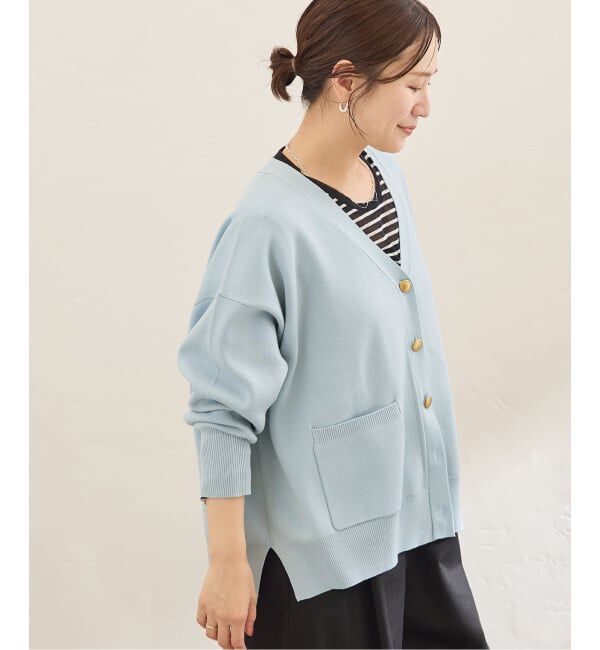 JOURNAL STANDARD「《WEB限定》ウォッシャブルTEXBRID Vネックカーディガン」|カーディガン|