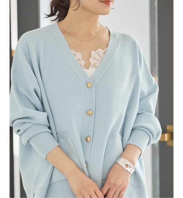 JOURNAL STANDARD「《WEB限定》ウォッシャブルTEXBRID Vネックカーディガン」|カーディガン|