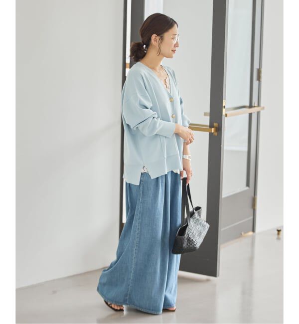 JOURNAL STANDARD「《WEB限定》ウォッシャブルTEXBRID Vネックカーディガン」|カーディガン|